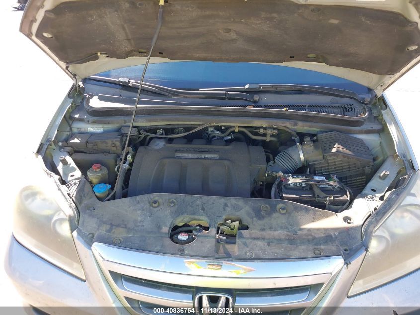 2007 Honda Odyssey Ex-L VIN: 5SNRL38607B012928 Lot: 40836754