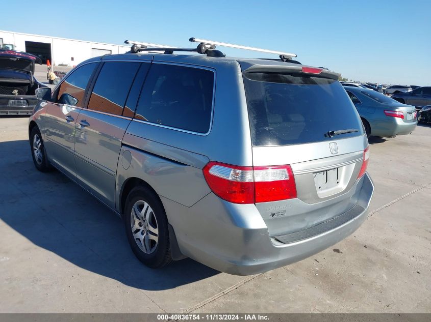 2007 Honda Odyssey Ex-L VIN: 5SNRL38607B012928 Lot: 40836754