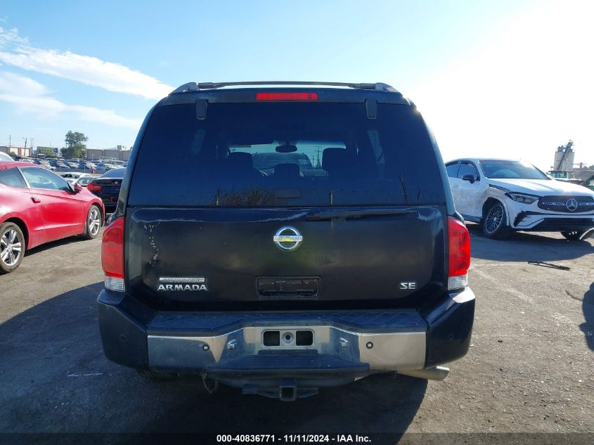 2004 Nissan Pathfinder Armada Se VIN: 5N1AA08A54N729677 Lot: 40836771