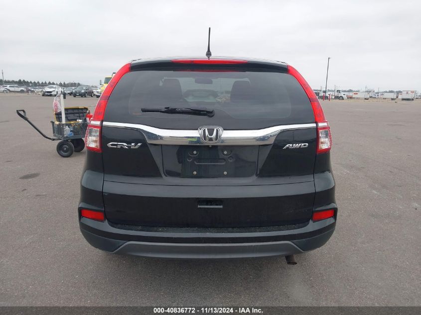 2015 Honda Cr-V Lx VIN: 5J6RM4H33FL004045 Lot: 40836772