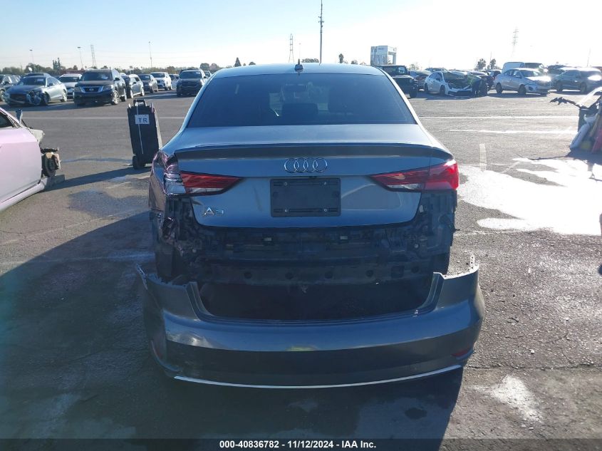 2018 Audi A3 2.0T Premium/2.0T Tech Premium VIN: WAUAUGFF9J1049722 Lot: 40836782