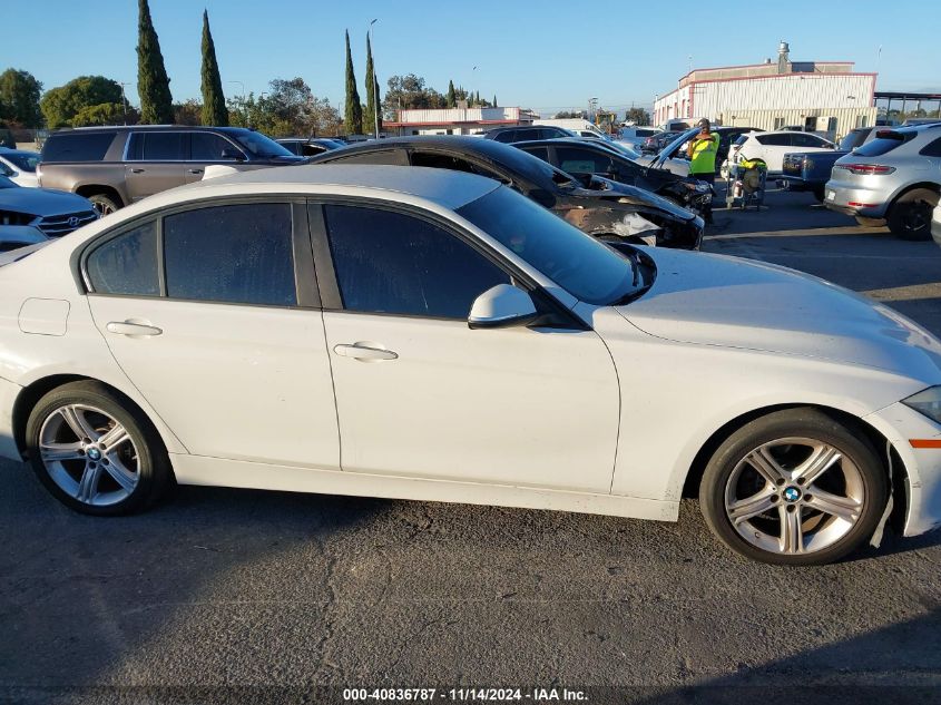 2014 BMW 320I VIN: WBA3B1C56EK132922 Lot: 40836787