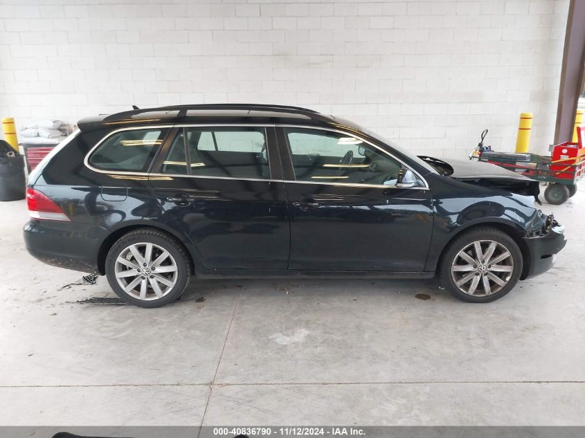 2012 Volkswagen Jetta Sportwagen 2.0L Tdi VIN: 3VWPL7AJ5CM609184 Lot: 40836790