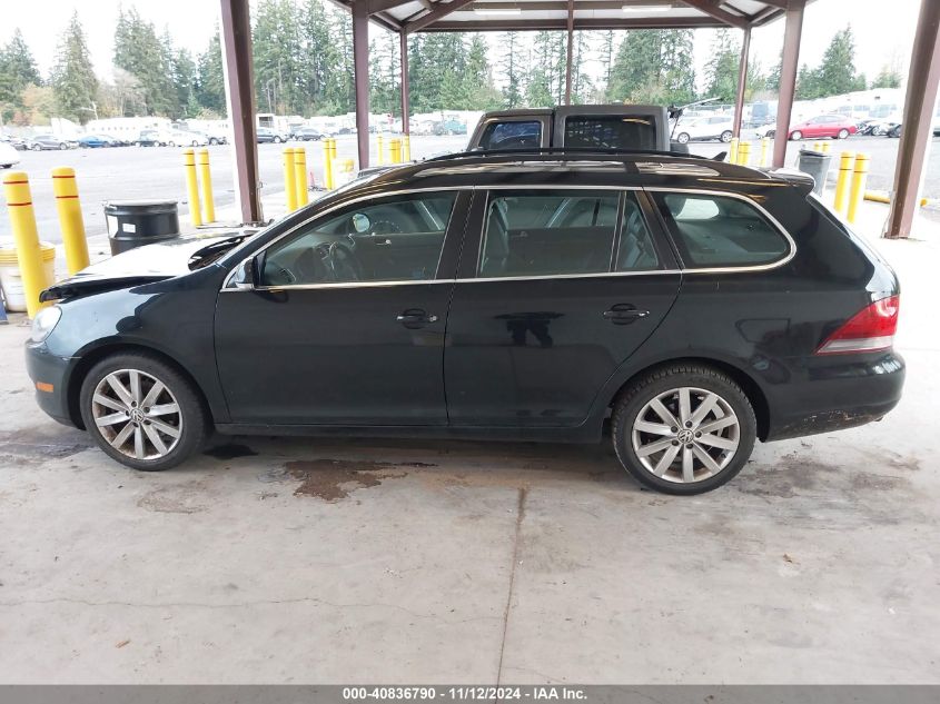 2012 Volkswagen Jetta Sportwagen 2.0L Tdi VIN: 3VWPL7AJ5CM609184 Lot: 40836790