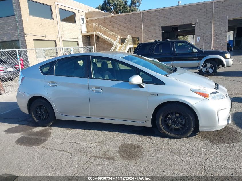 2013 Toyota Prius Two VIN: JTDKN3DU7D1721960 Lot: 40836794