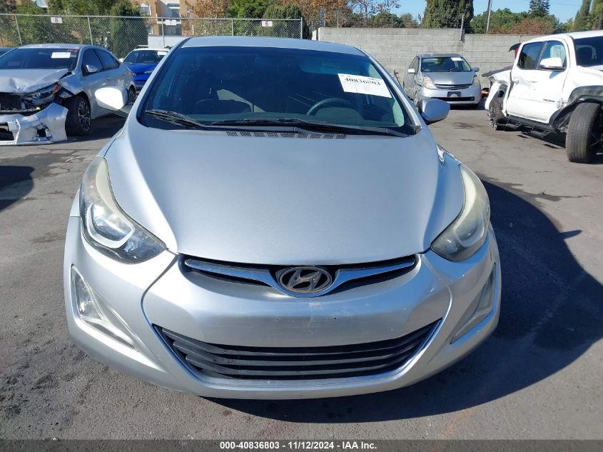 2015 Hyundai Elantra Se VIN: 5NPDH4AE5FH575914 Lot: 40836803