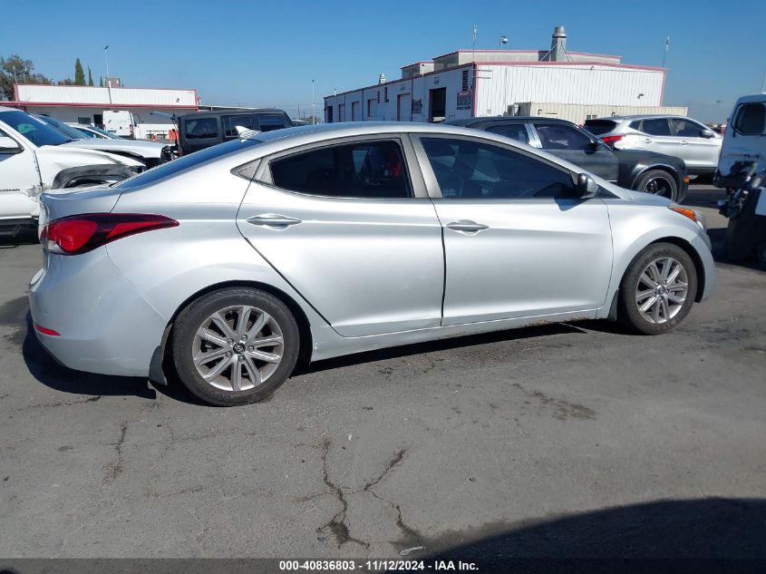 2015 Hyundai Elantra Se VIN: 5NPDH4AE5FH575914 Lot: 40836803