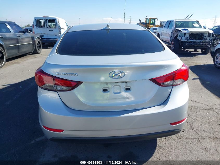 2015 Hyundai Elantra Se VIN: 5NPDH4AE5FH575914 Lot: 40836803