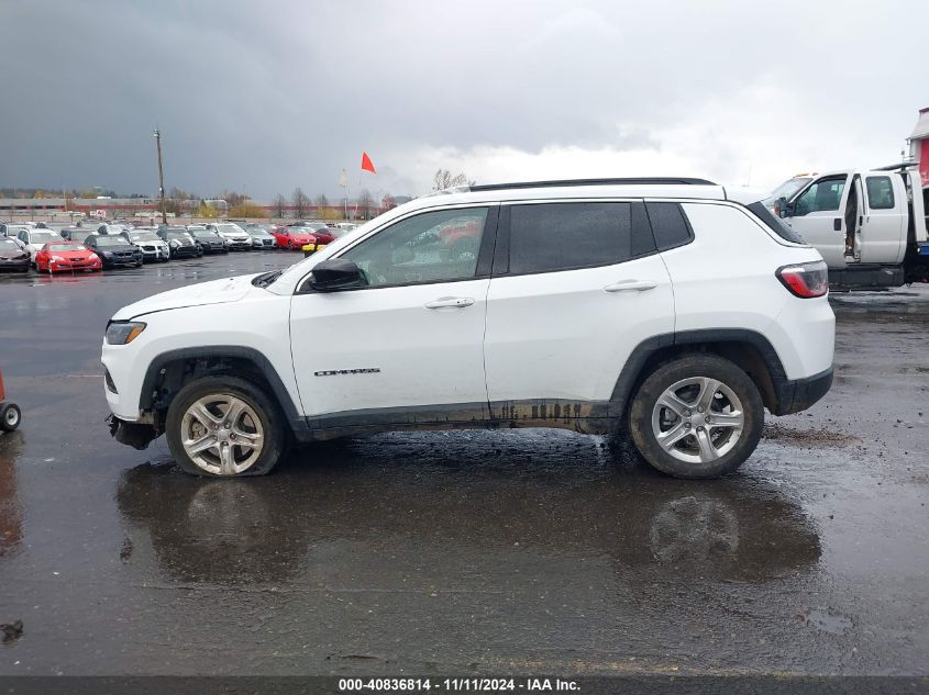 2024 Jeep Compass Latitude 4X4 VIN: 3C4NJDBN1RT604143 Lot: 40836814