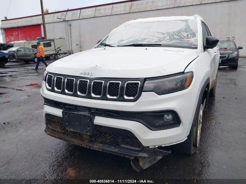 2024 Jeep Compass Latitude 4X4 VIN: 3C4NJDBN1RT604143 Lot: 40836814