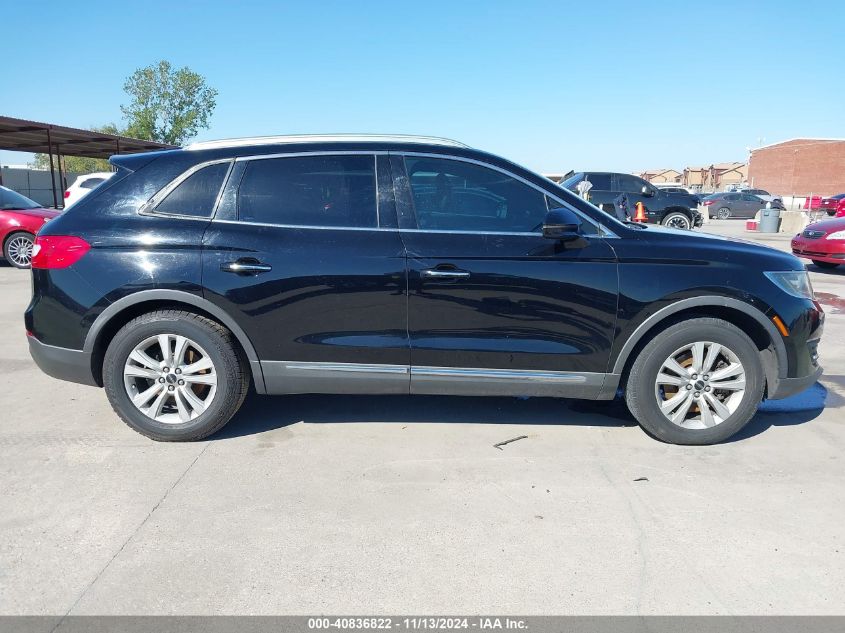 2017 Lincoln Mkx Premiere VIN: 2LMPJ6JR1HBL18506 Lot: 40836822