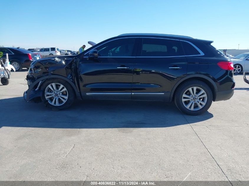 2017 Lincoln Mkx Premiere VIN: 2LMPJ6JR1HBL18506 Lot: 40836822