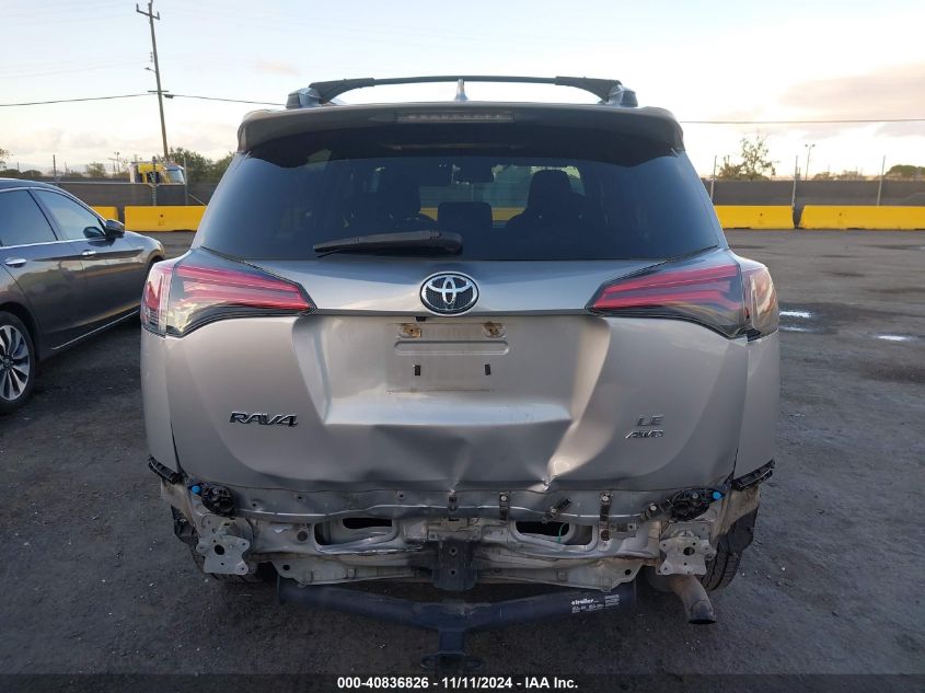 2017 Toyota Rav4 Le VIN: 2T3BFREV7HW654985 Lot: 40836826