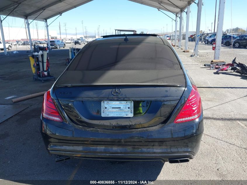 2015 Mercedes-Benz S 550 VIN: WDDUG8CB1FA135750 Lot: 40836855