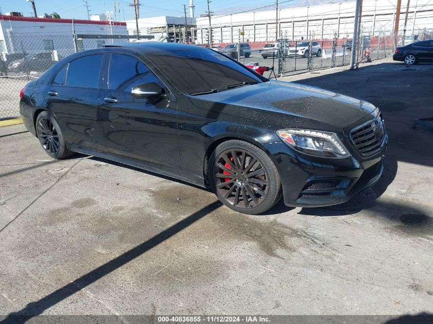 2015 Mercedes-Benz S 550 VIN: WDDUG8CB1FA135750 Lot: 40836855