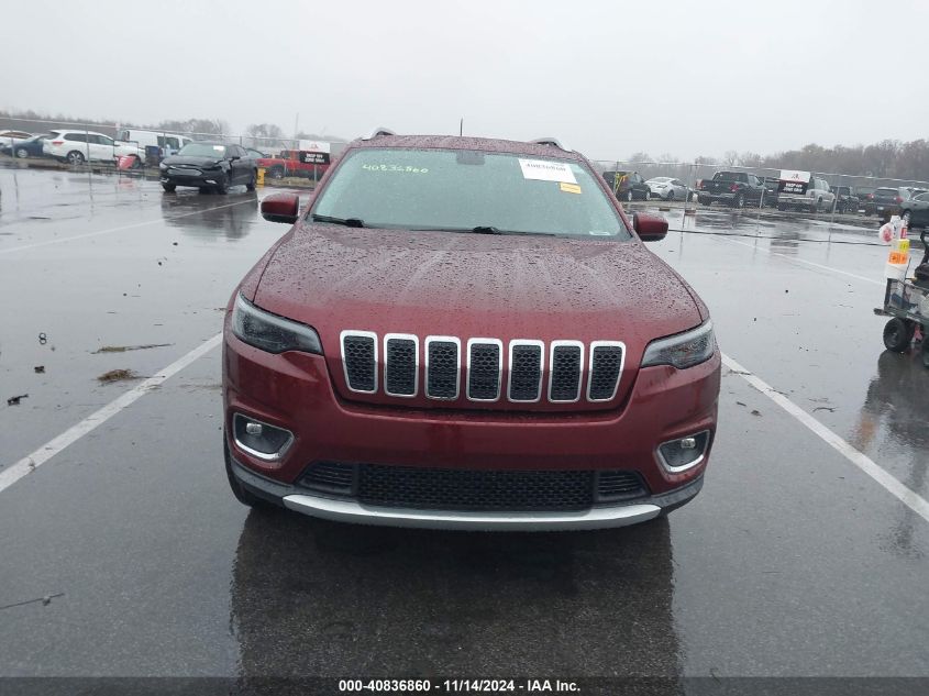 2020 Jeep Cherokee Limited 4X4 VIN: 1C4PJMDN3LD622663 Lot: 40836860