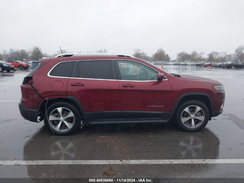 2020 Jeep Cherokee Limited 4X4 VIN: 1C4PJMDN3LD622663 Lot: 40836860