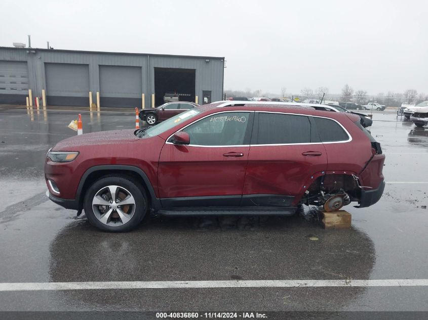 2020 Jeep Cherokee Limited 4X4 VIN: 1C4PJMDN3LD622663 Lot: 40836860