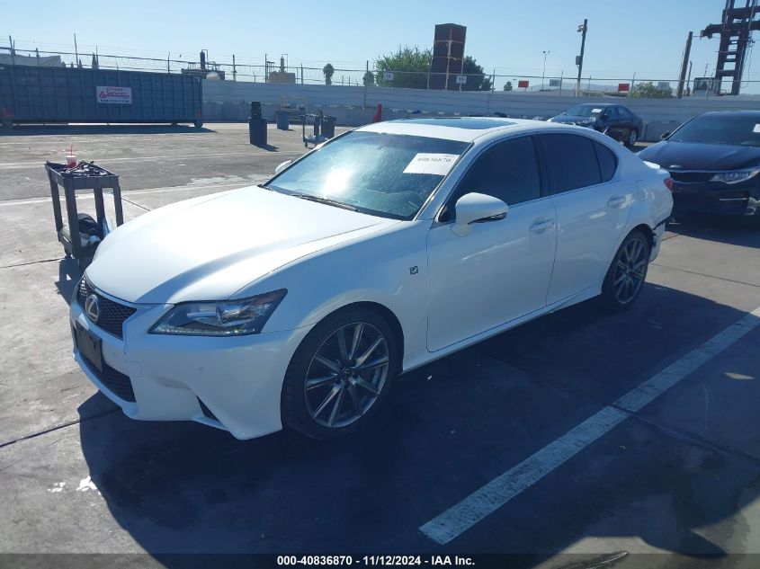 VIN JTHBE1BL0D5005990 2013 Lexus GS, 350 no.2