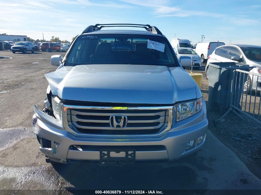 2012 Honda Ridgeline Rtl VIN: 5FPYK1F58CB453530 Lot: 40836879