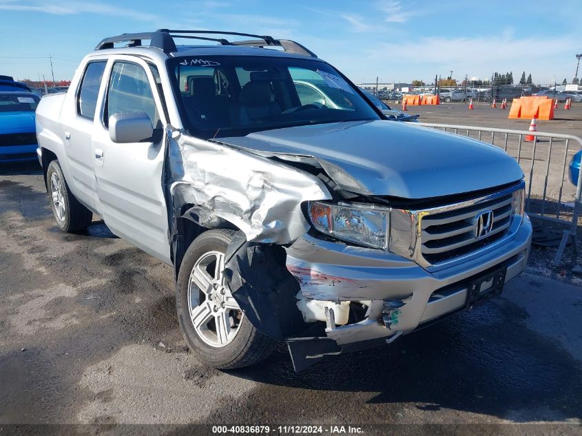 2012 Honda Ridgeline Rtl VIN: 5FPYK1F58CB453530 Lot: 40836879