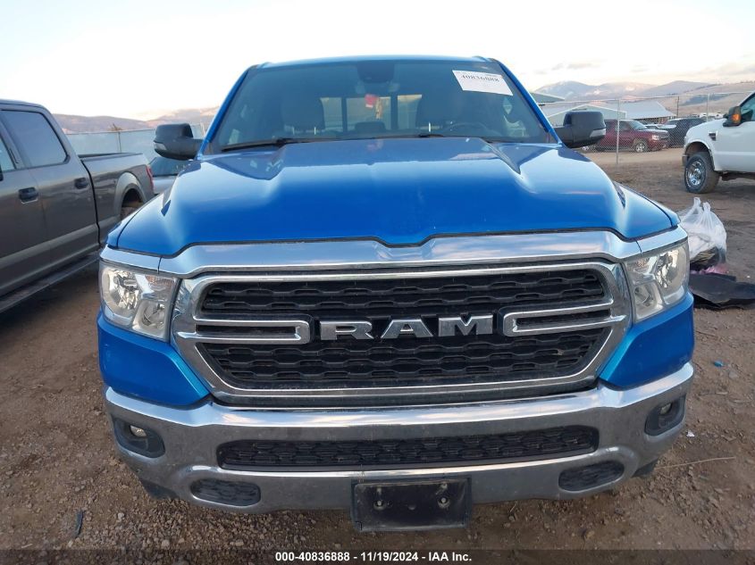 2023 Ram 1500 Big Horn 4X4 6'4 Box VIN: 1C6RRFBG0PN569316 Lot: 40836888