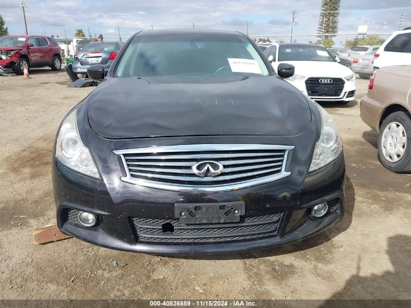 2013 Infiniti G37 Journey VIN: JN1CV6AP9DM716751 Lot: 40836889