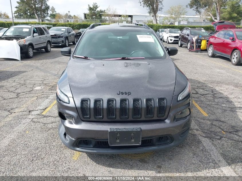 2017 Jeep Cherokee Sport VIN: 00000000000586545 Lot: 40836900