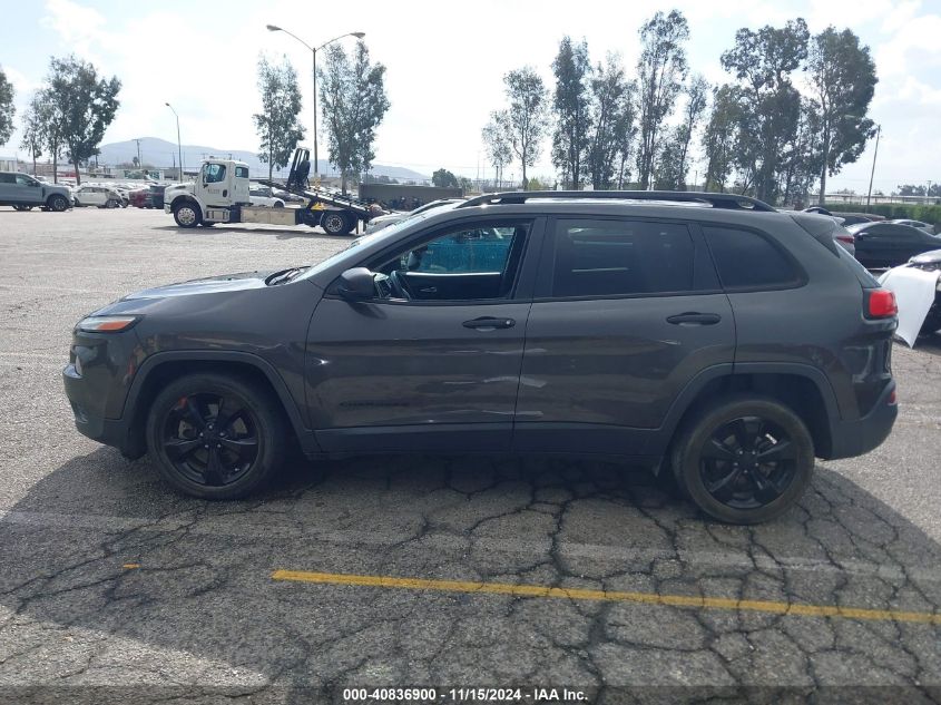 2017 Jeep Cherokee Sport VIN: 00000000000586545 Lot: 40836900