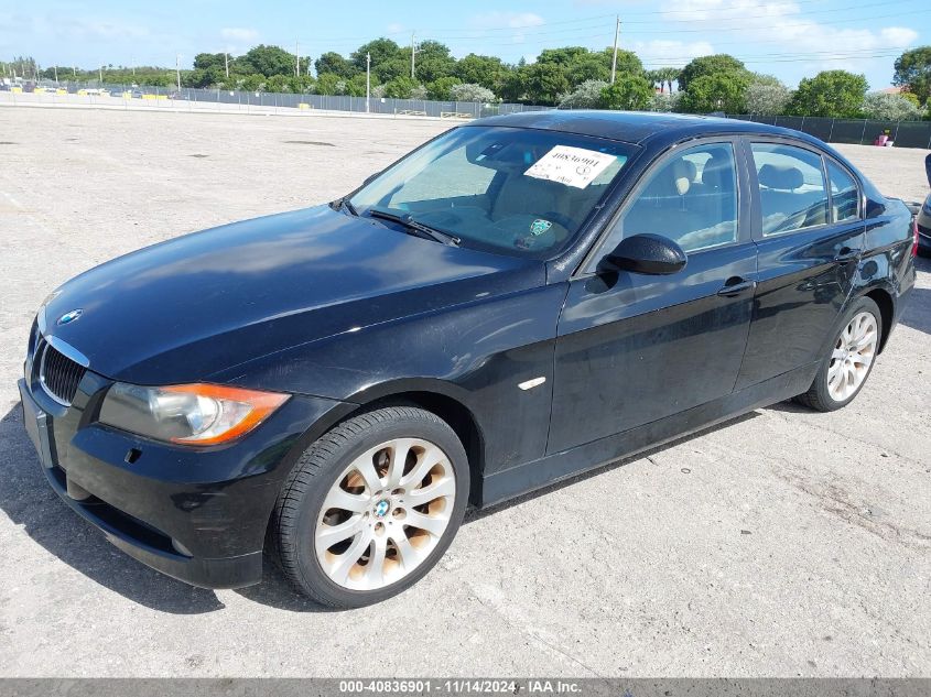 2007 BMW 328Xi VIN: WBAVC93557KX61644 Lot: 40836901