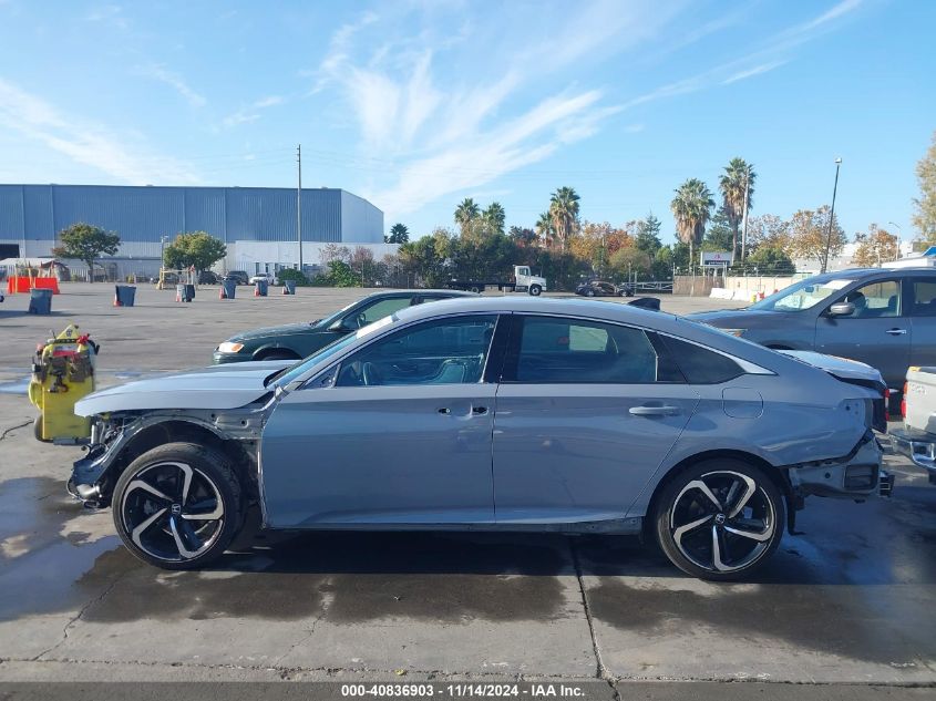 2021 Honda Accord Sport Special Edition VIN: 1HGCV1F47MA104808 Lot: 40836903