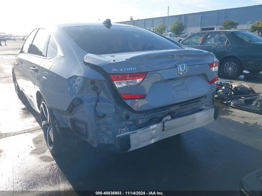 2021 Honda Accord Sport Special Edition VIN: 1HGCV1F47MA104808 Lot: 40836903