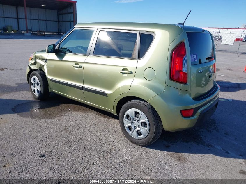 2012 Kia Soul VIN: KNDJT2A56C7476072 Lot: 40836907