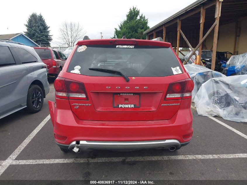 2019 Dodge Journey Crossroad Awd VIN: 3C4PDDGG3KT858520 Lot: 40836917