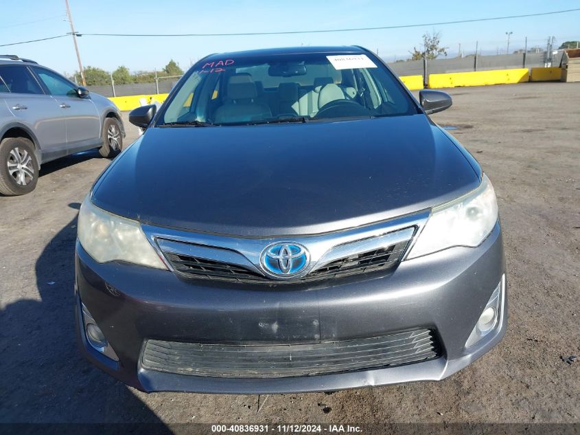 2012 Toyota Camry Hybrid Xle VIN: 4T1BD1FKXCU003346 Lot: 40836931