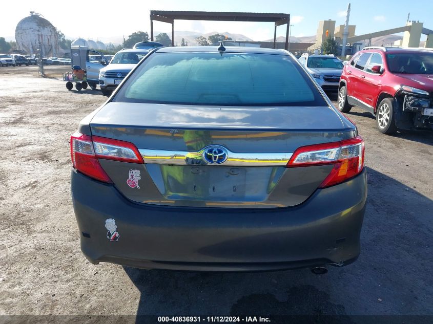 2012 Toyota Camry Hybrid Xle VIN: 4T1BD1FKXCU003346 Lot: 40836931