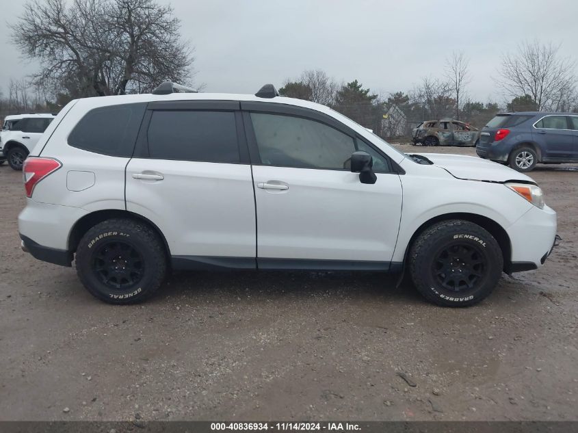 2014 Subaru Forester 2.5I VIN: JF2SJAAC0EG409992 Lot: 40836934