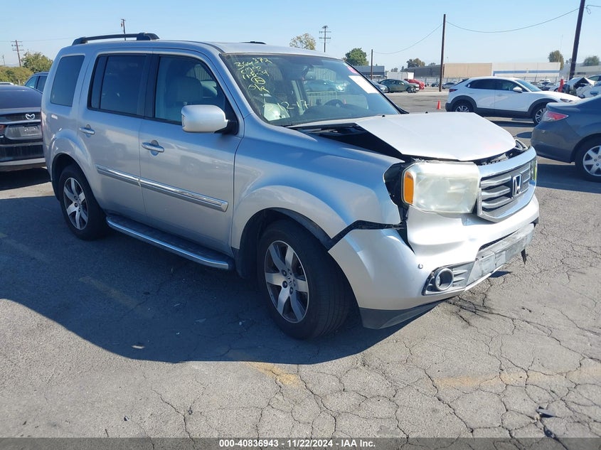 Vin: 5fnyf3h91db001347, lot: 41326545, honda pilot touring 2013 img_1