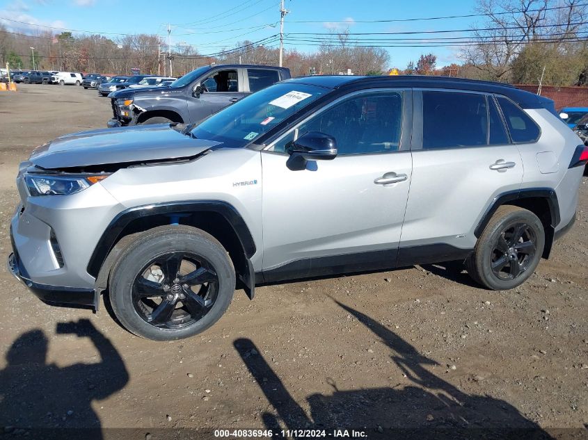 2021 Toyota Rav4 Hybrid Xse VIN: 2T3E6RFV1MW026734 Lot: 40836946