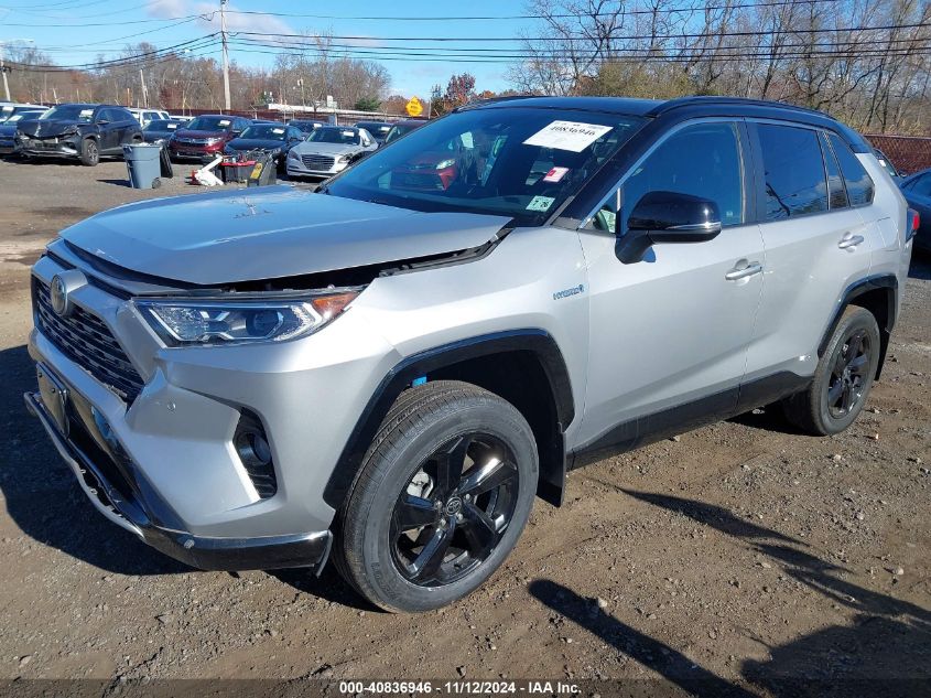 2021 Toyota Rav4 Hybrid Xse VIN: 2T3E6RFV1MW026734 Lot: 40836946