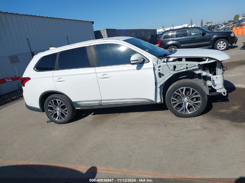 2018 Mitsubishi Outlander Se VIN: JA4AD3A34JZ042844 Lot: 40836947