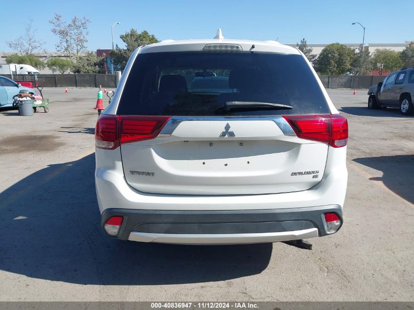 2018 Mitsubishi Outlander Se VIN: JA4AD3A34JZ042844 Lot: 40836947