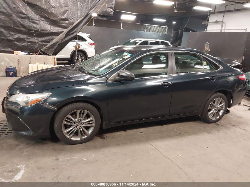 2016 Toyota Camry Se VIN: 4T1BF1FK6GU593979 Lot: 40836956