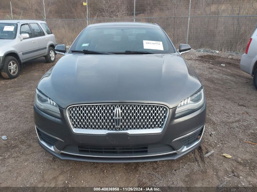 VIN 3LN6L5KU1HR634018 2017 Lincoln Mkz Hybrid, Prem... no.12