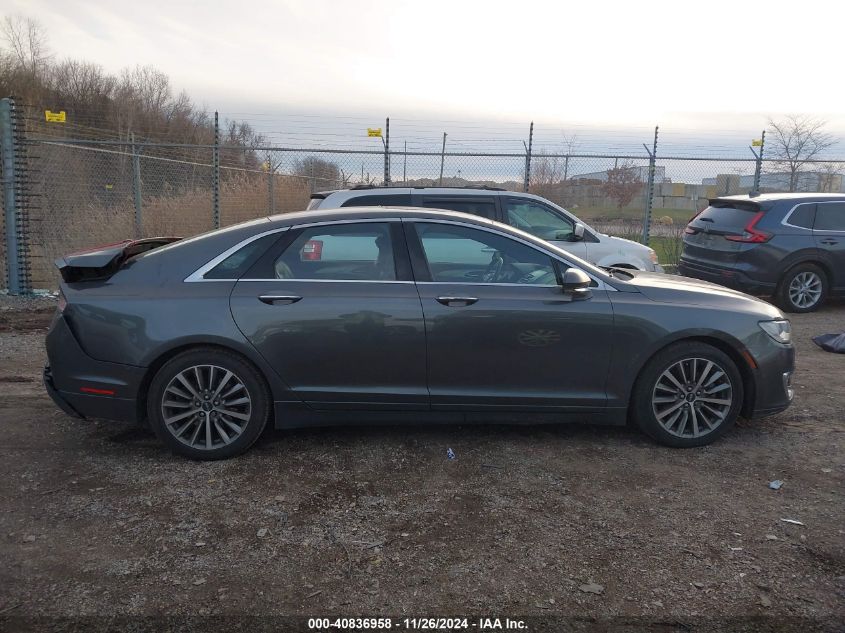 VIN 3LN6L5KU1HR634018 2017 Lincoln Mkz Hybrid, Prem... no.13