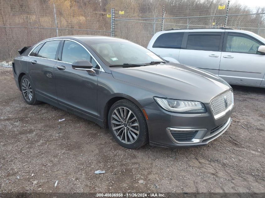 VIN 3LN6L5KU1HR634018 2017 Lincoln Mkz Hybrid, Prem... no.1