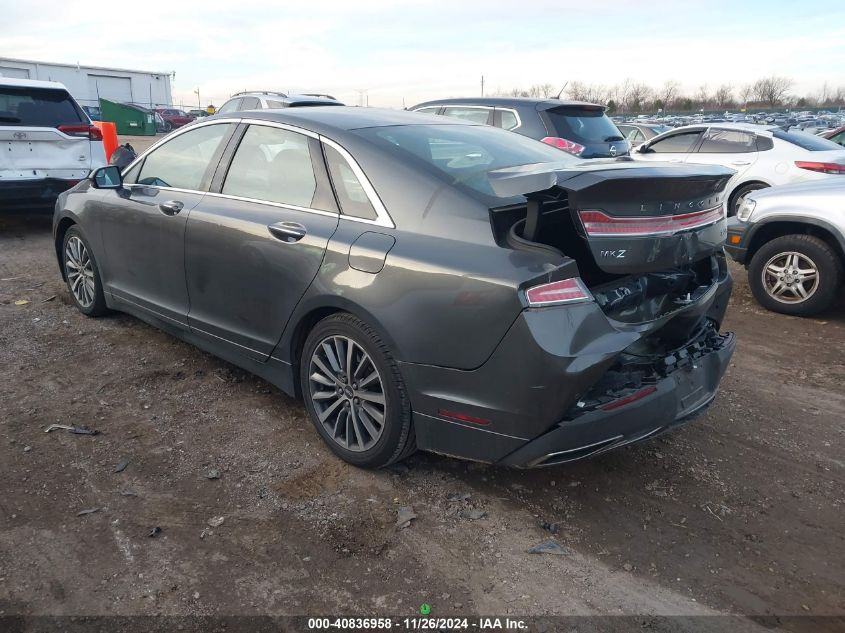 VIN 3LN6L5KU1HR634018 2017 Lincoln Mkz Hybrid, Prem... no.3