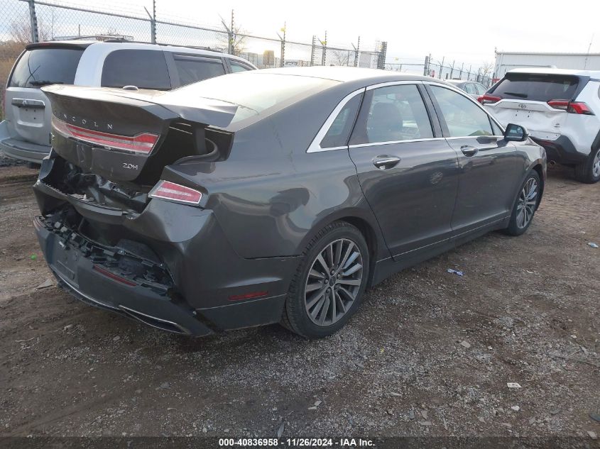 VIN 3LN6L5KU1HR634018 2017 Lincoln Mkz Hybrid, Prem... no.4