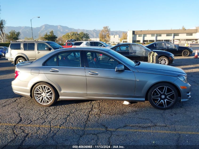 2014 Mercedes-Benz C 250 Luxury/Sport VIN: WDDGF4HB6EA905313 Lot: 40836965