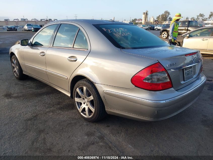 2007 Mercedes-Benz E 350 VIN: WDBUF56X67B029825 Lot: 40836974